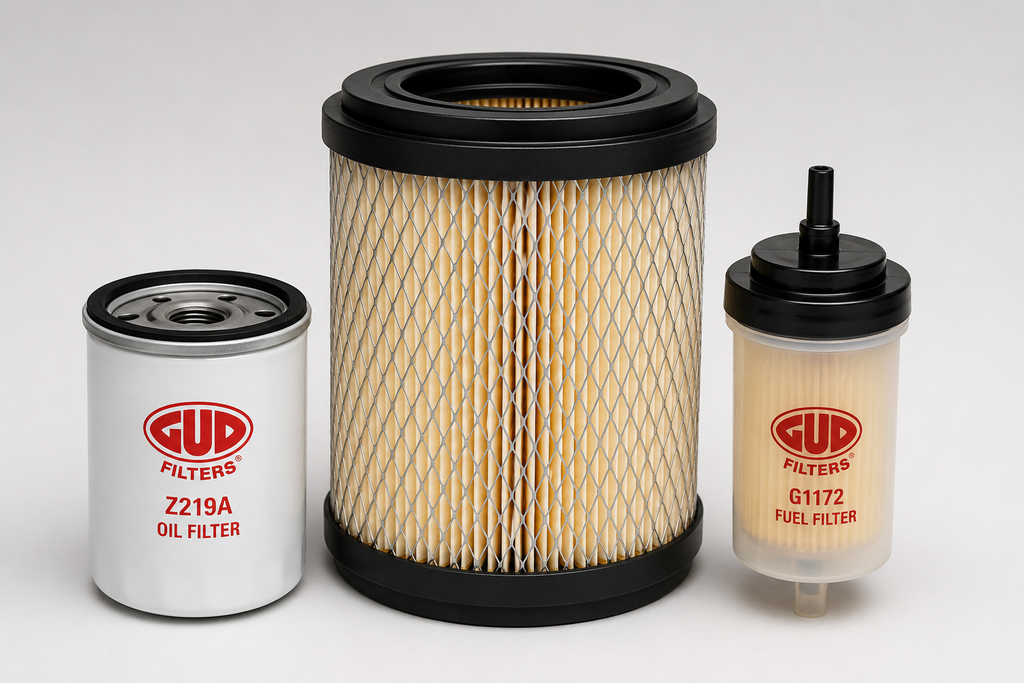 GUD FK51 Filter Kit – Toyota Hilux 2.4/2.8 Diesel 2015 Onwards filters close-up