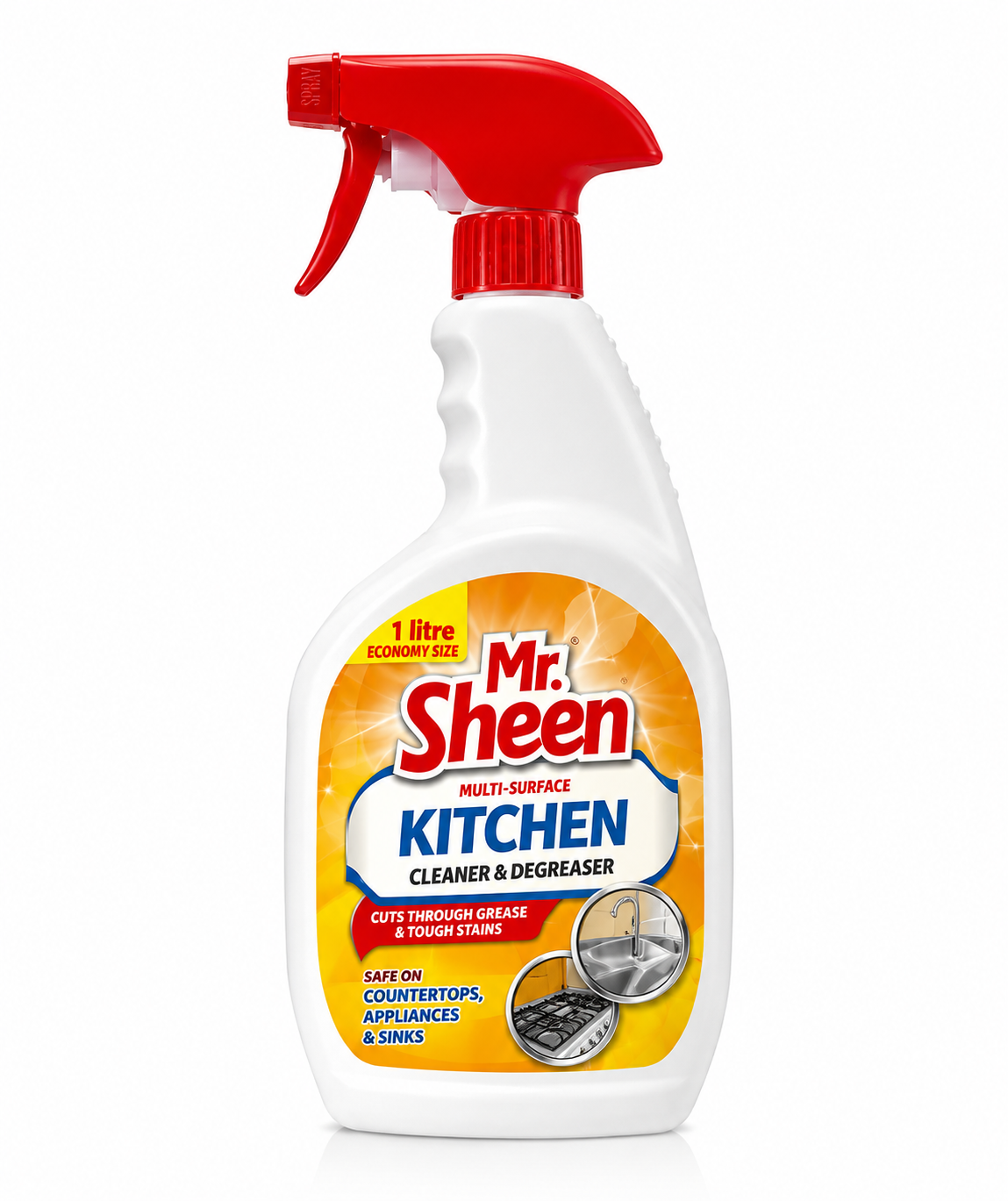 Mr. Sheen Multi-Surface Cleaner & Disinfectant – 1L