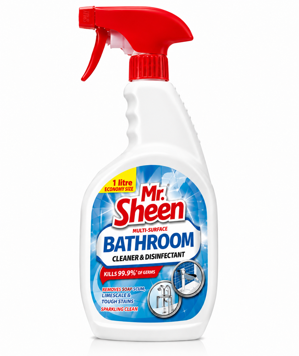 Mr. Sheen Multi-Surface Cleaner & Disinfectant – 1L