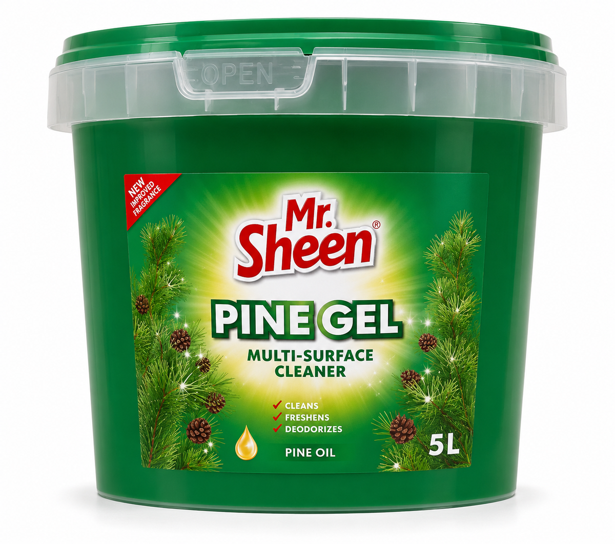 Mr. Sheen Pine Gel Multi-Surface Cleaner 5L tub